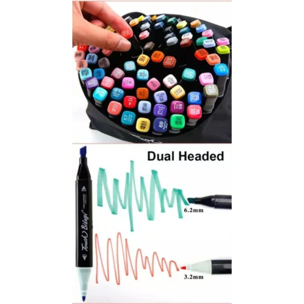 Rotuladores Touch Marker de doble punta 60