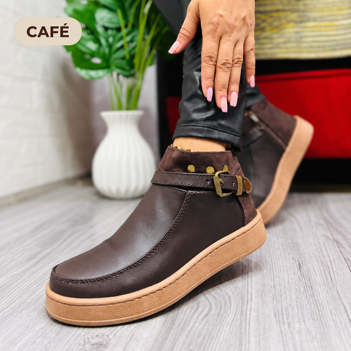 Botín Casual Elegante para Mujer