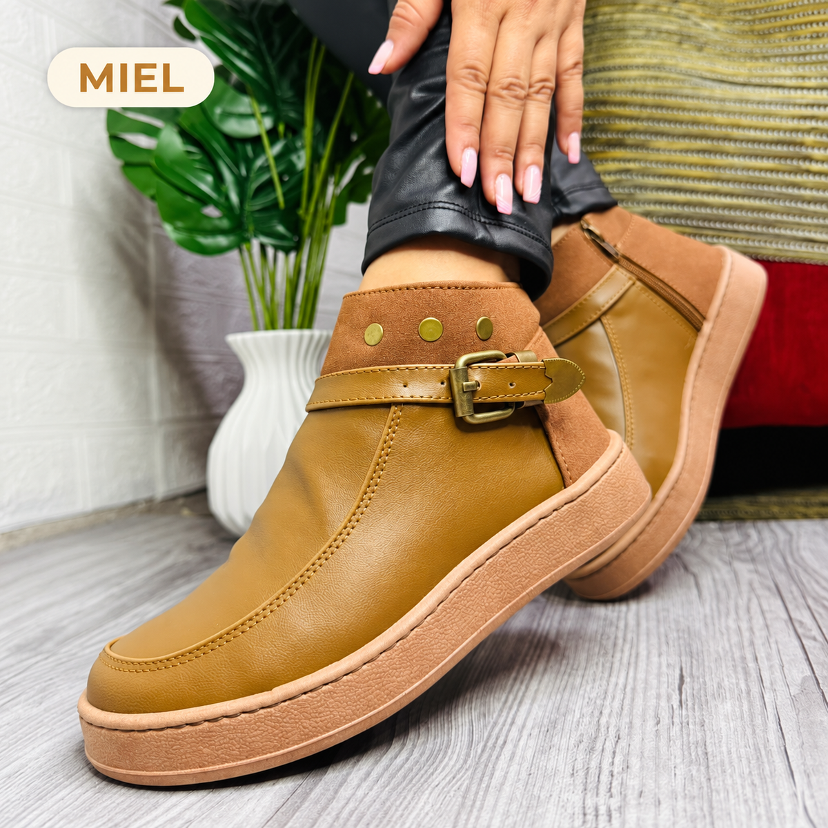 Botín Casual Elegante para Mujer