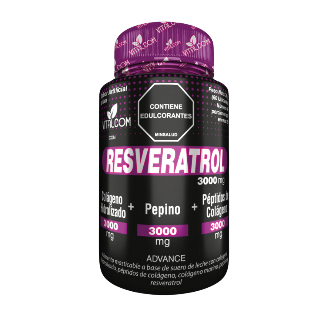 RESVERATROL - El Secreto de la Juventud en Cápsulas