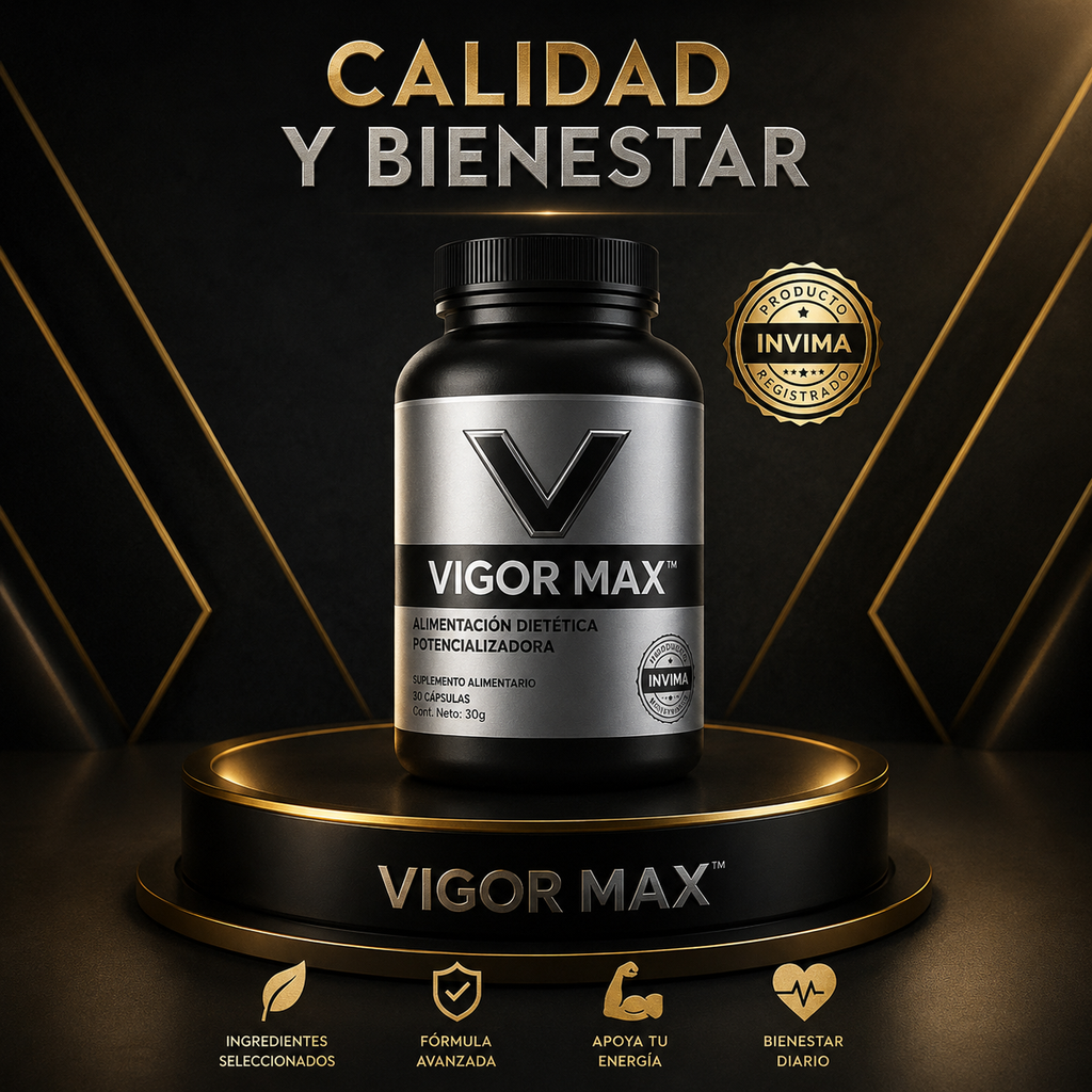 “Vigor Max: energía y vitalidad para tu día a día.”