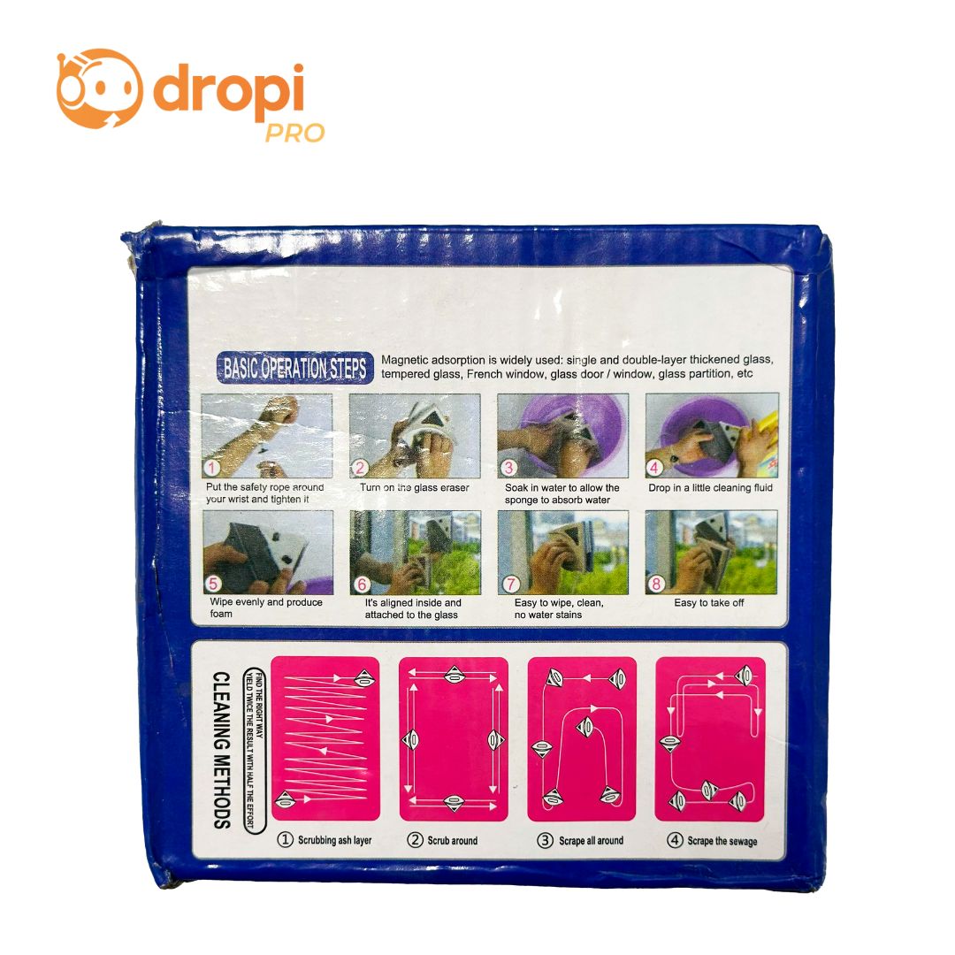 Limpiador Magnetico para Vidrios