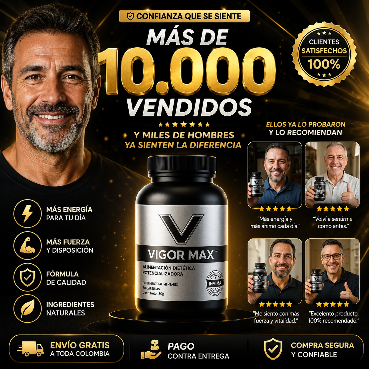 “Vigor Max: energía y vitalidad para tu día a día.”
