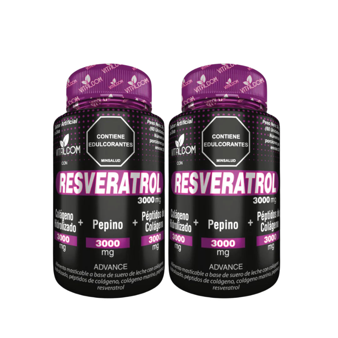 RESVERATROL - El Secreto de la Juventud en Cápsulas