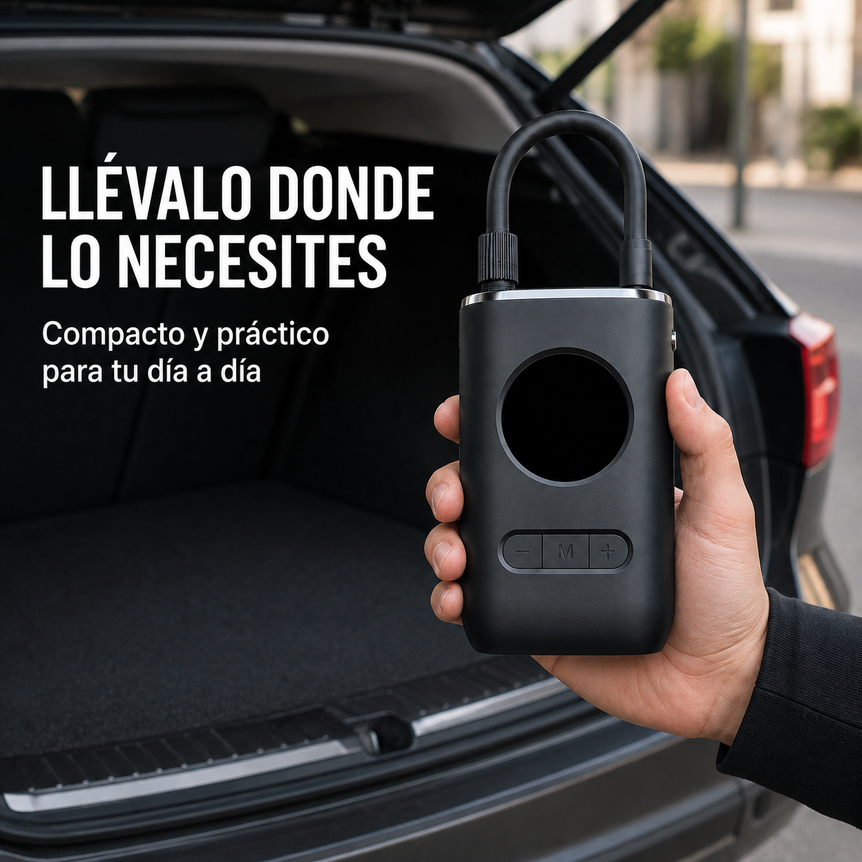 INFLADOR DE LLANTAS RECARGABLE
