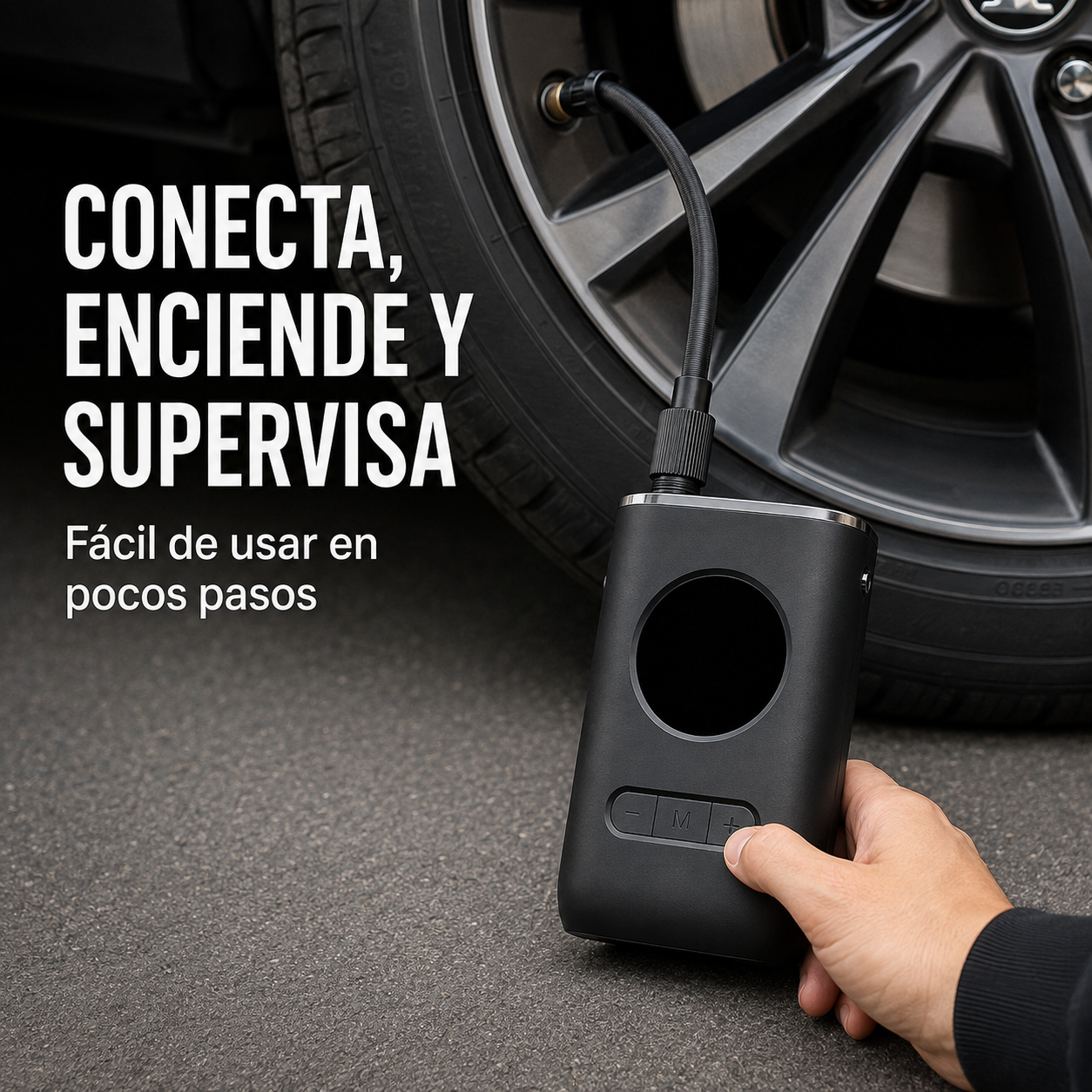INFLADOR DE LLANTAS RECARGABLE
