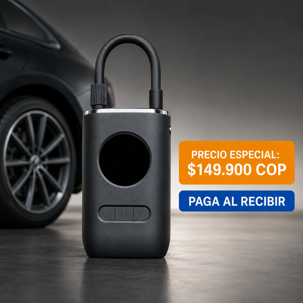 INFLADOR DE LLANTAS RECARGABLE