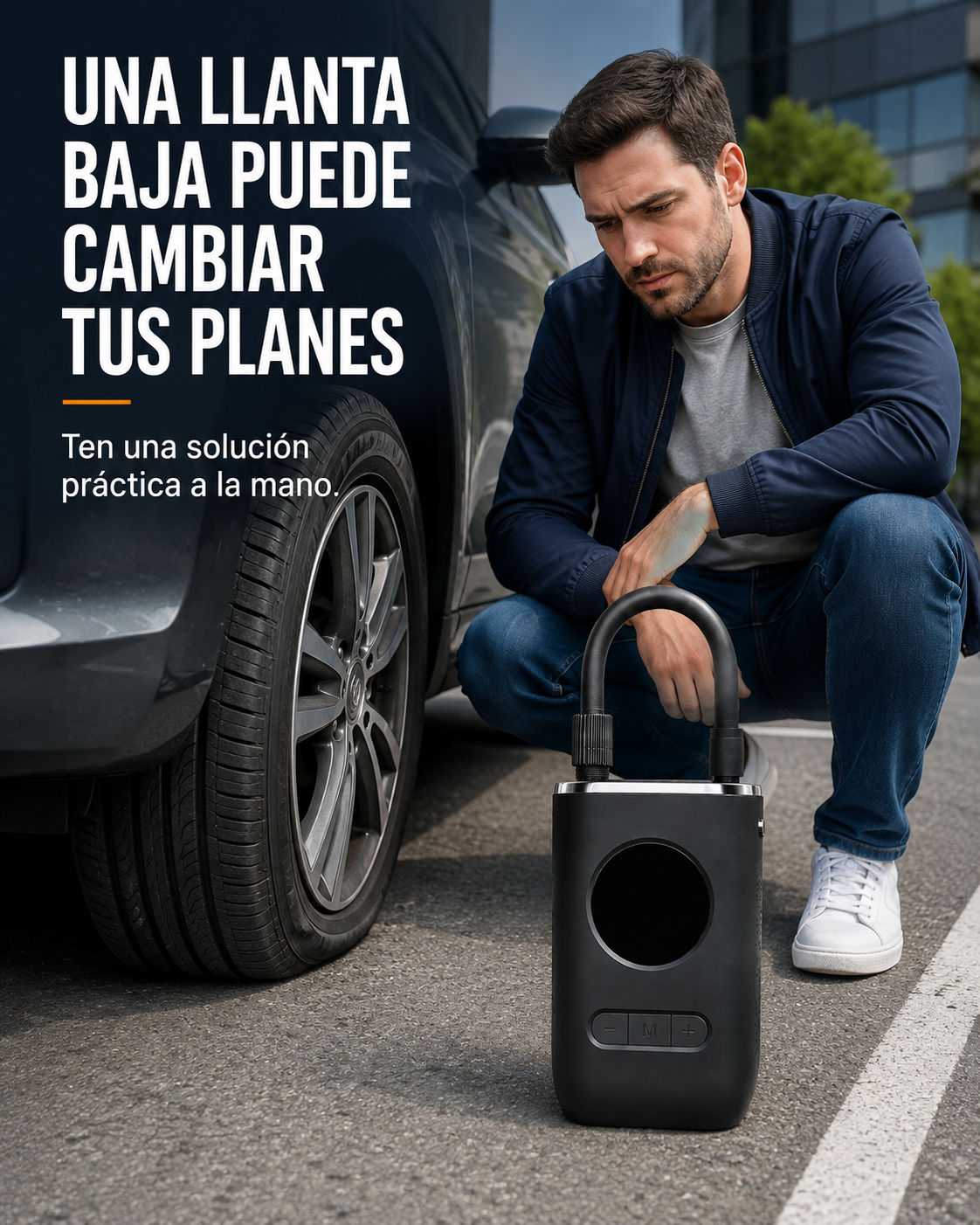 INFLADOR DE LLANTAS RECARGABLE