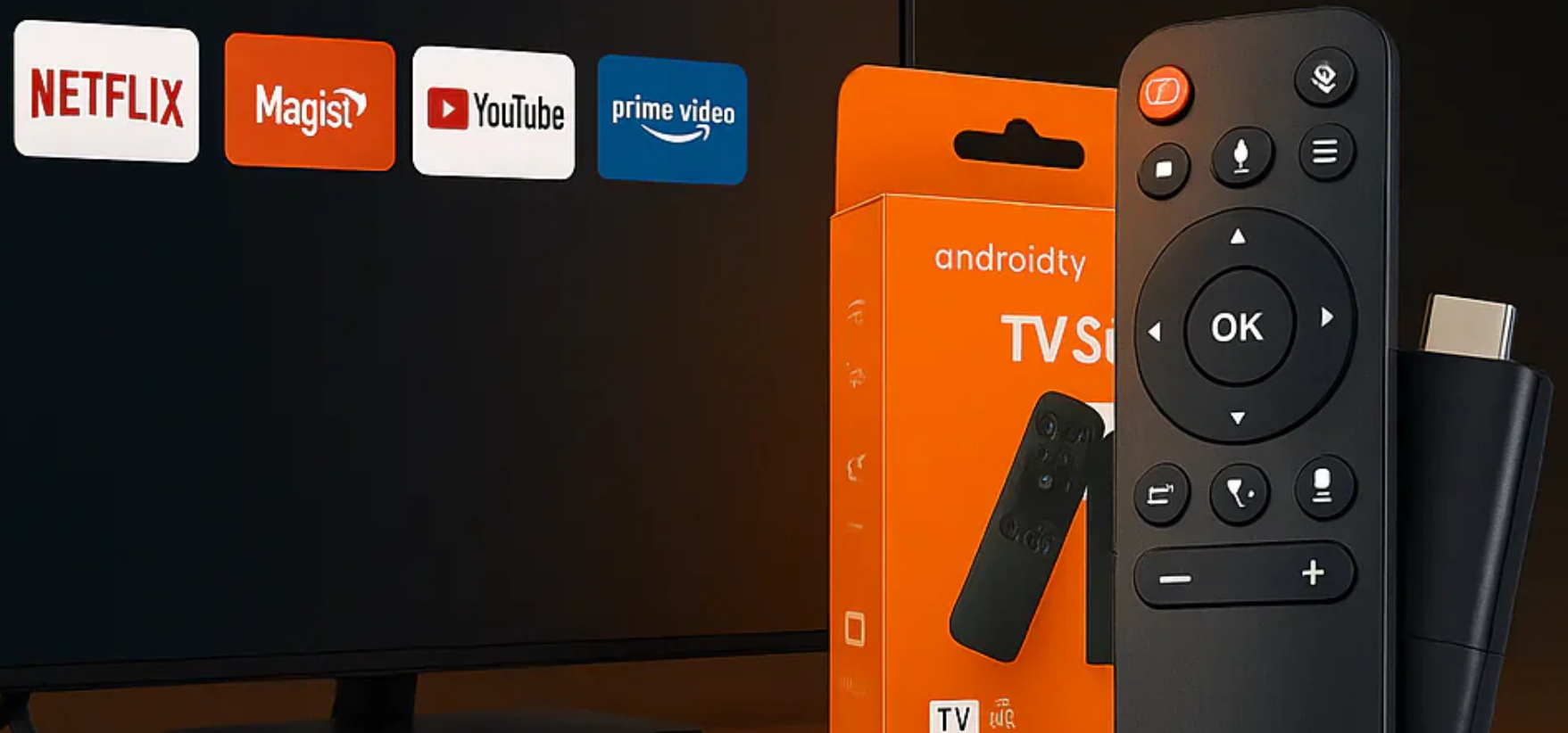 TV STICK Android Tv 4K