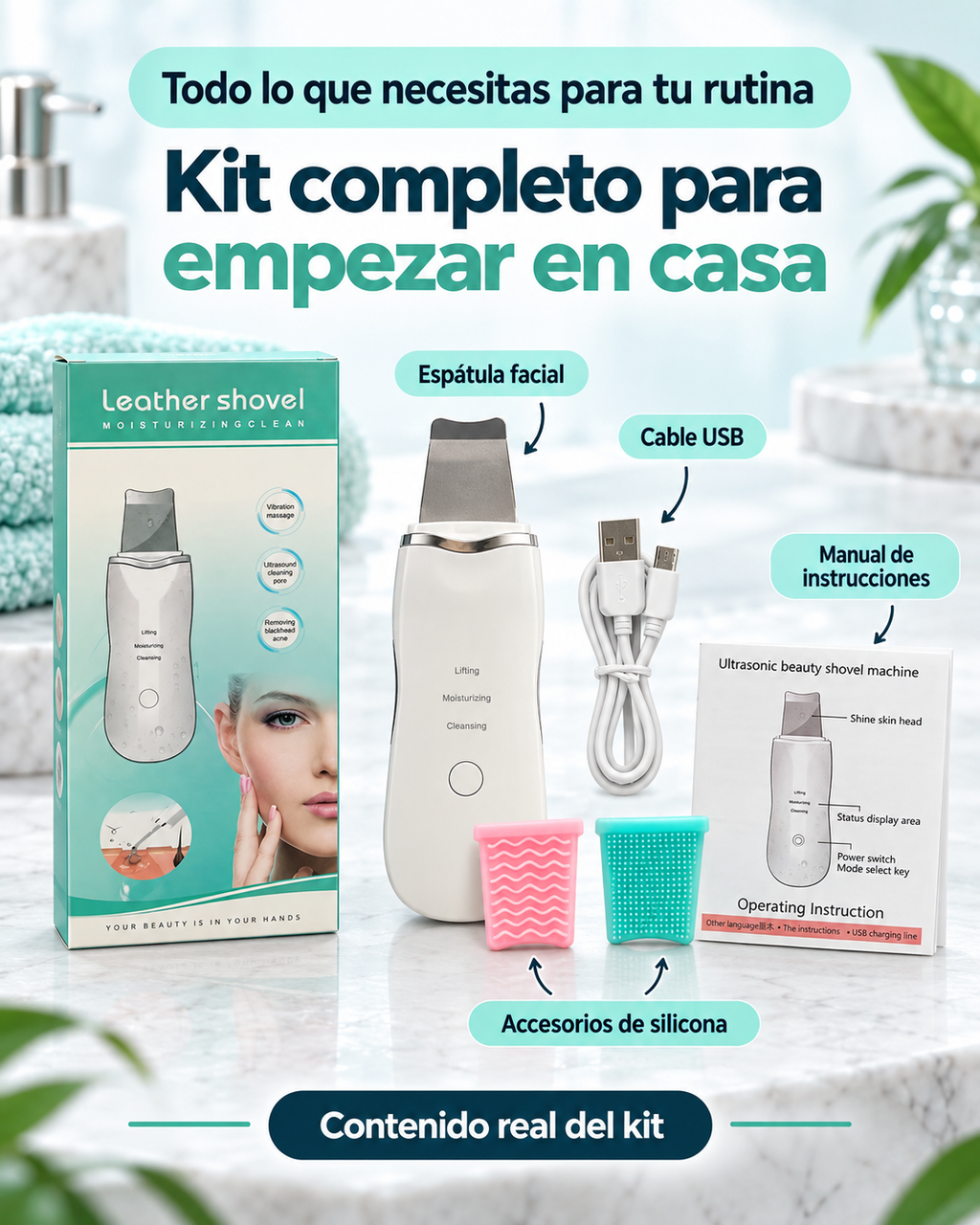 Descripción 3 — Contenido real del kit