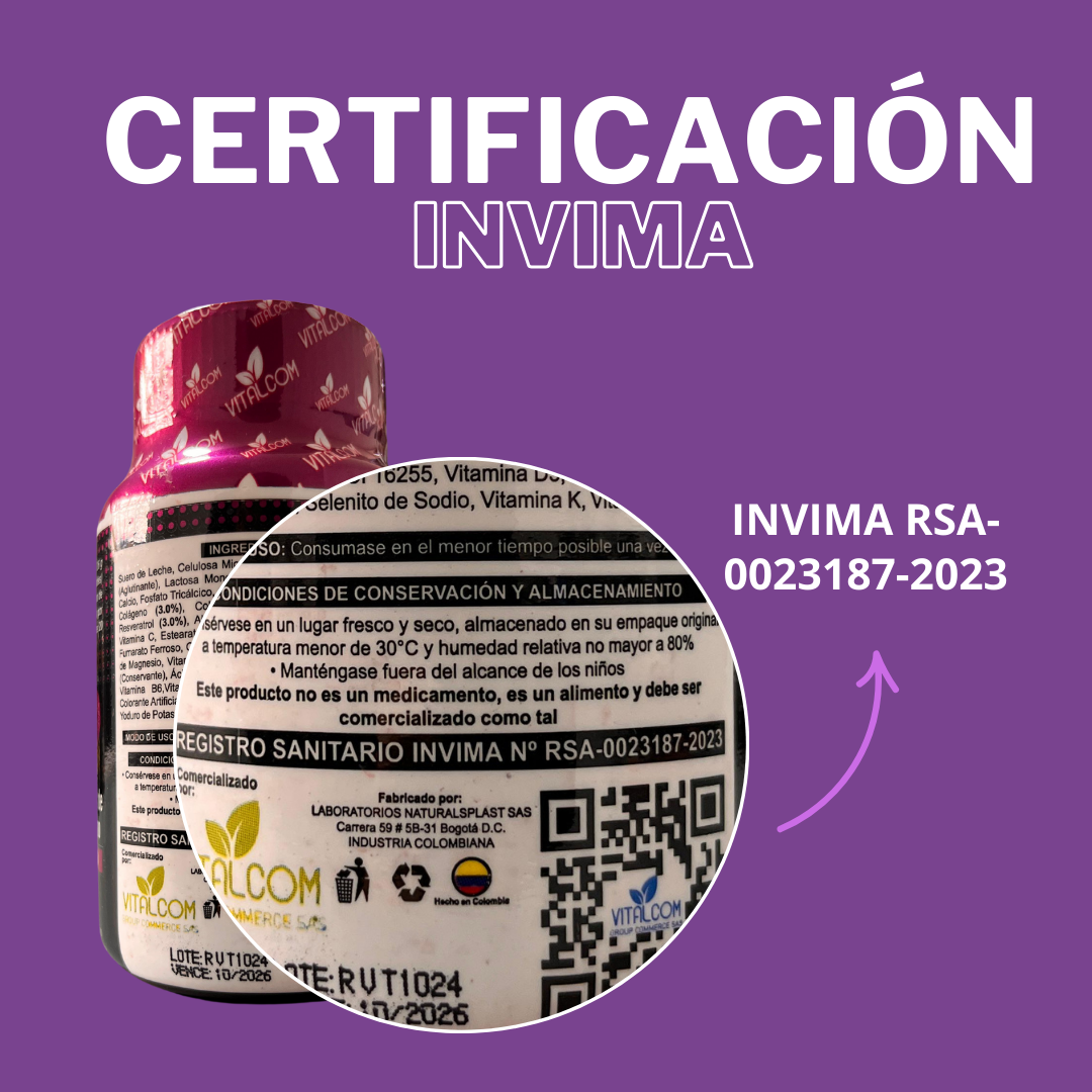 RESVERATROL - El Secreto de la Juventud en Cápsulas