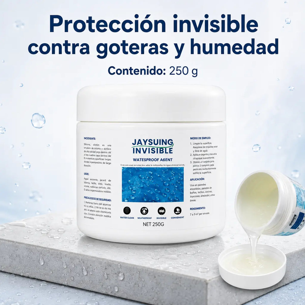 JAYSUING impermeabilizante invisible 250 g contra goteras y humedad