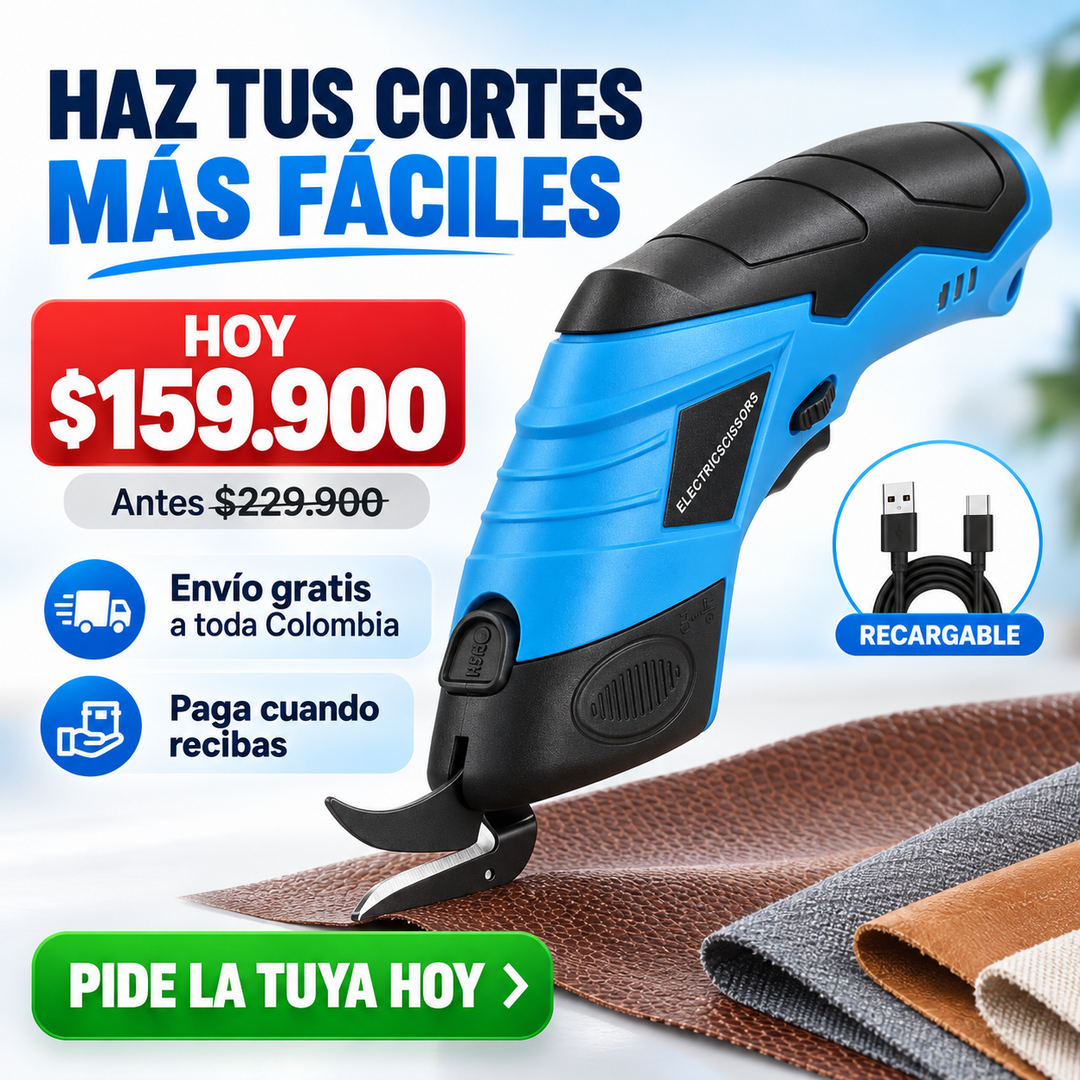Oferta Tijera Eléctrica Multicorte Pro con envío gratis