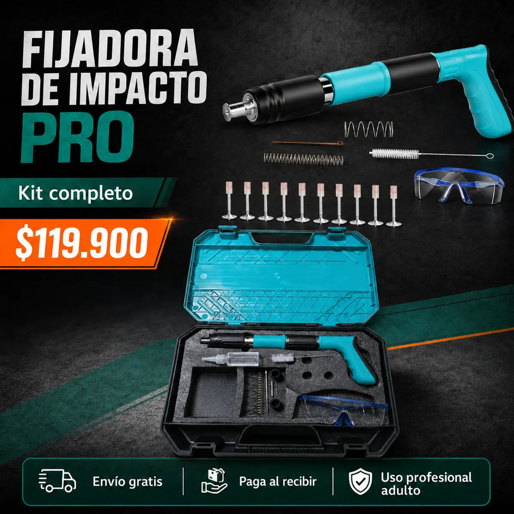 Pistola Fijadora Impacto Pro - presentación principal
