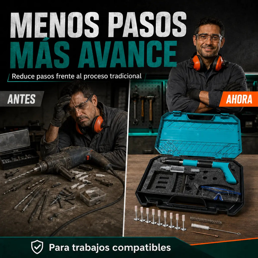 Kit práctico para trabajos de fijación