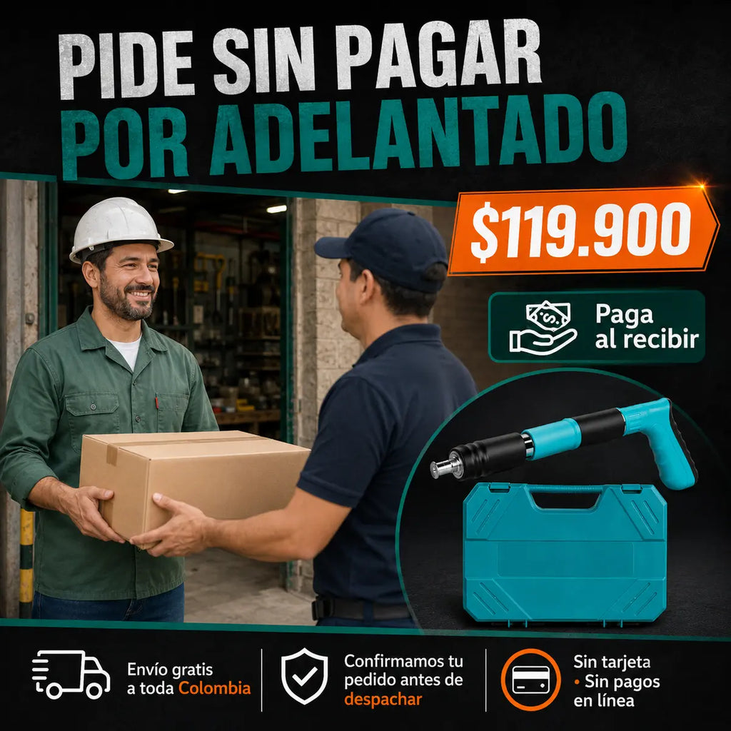Envío gratis y pago contra entrega en Colombia